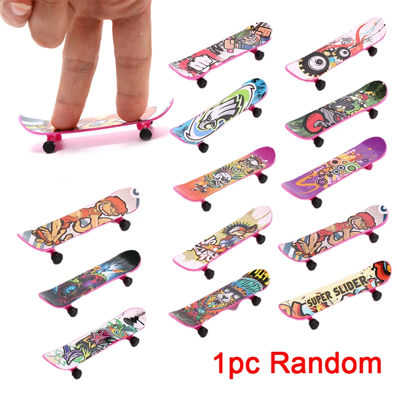 1PC Finger Surfboard Fingerboard Toy Surf The Wind Mini Fingertip Skateboard Toy Kids And Surfers Birthday Gift For Party Favors