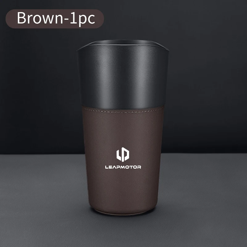 Auto Mülleimer Mini Leder Wather Cup Spüle Organizer für Leap motor T03 S01 C11 C01 C10 Sprung motor multifunktion ale Aufbewahrung sbox