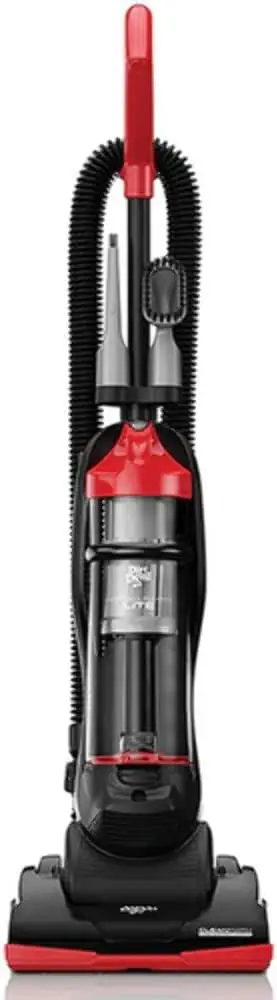 

Dirt Devil Endura Lite Bagless Vacuum Cleaner, Small Upright for Carpet and Hard Floor, Lightweight, UD20121PC, Red