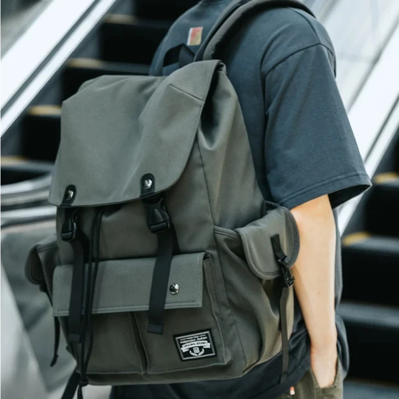 2026 New Men'S Large Capacity Travel Bag, Lightweight Backpack, Outdoor Travel Workwear Backpack, Backpack, Backpack