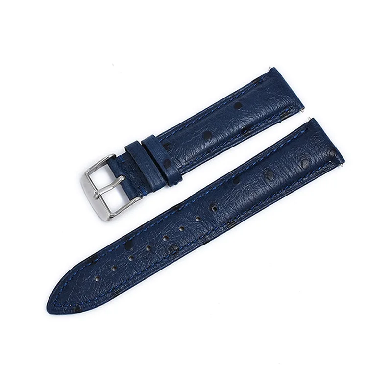 

20mm 22mm Quick Release Leather Watch Strap Stainless Steel Pin Watch Buckle Bracelet for Universal Waterproof Watch Band