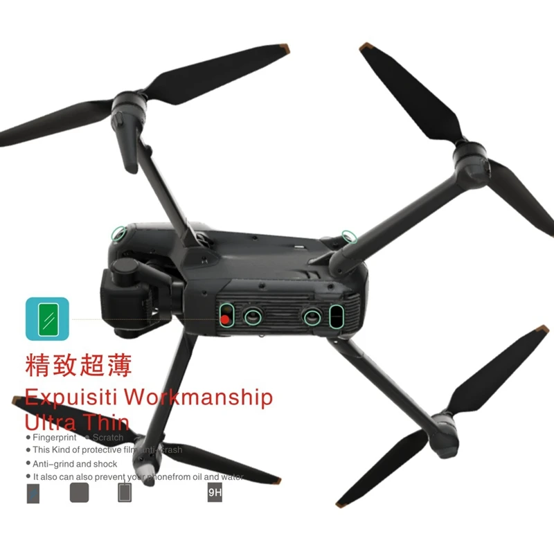 Película protectora de lente de Dron clásica para DJI Mavic 3, membrana de Sensor Royal 3, anticolisión, a prueba de explosiones, evita raspaduras, herramientas