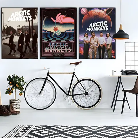 Fantastiskt! Plusstorlek Panda Villa 3D Landskap DIY Klistermärken Stuga Scen Klistermärke Stapling Klistra Barn Barn Jul Festival Gåva 10 best sales Arctic Monkeys-klistermärken - №4