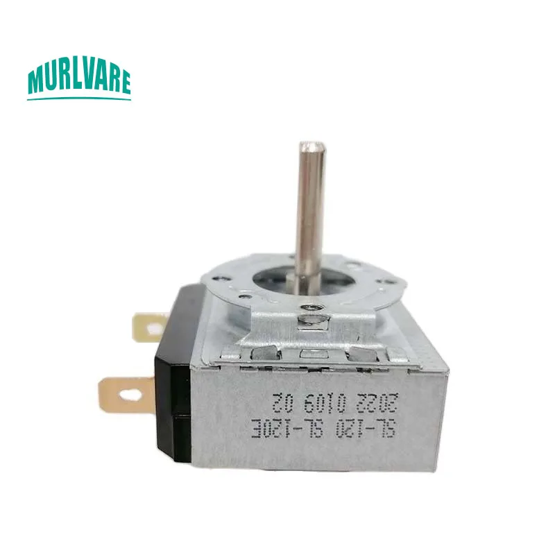 Oven OTG Disinfection Cabinet Spare Parts D-Type Long 23mm Shaft 120 MinuteTimer Switch With Bell