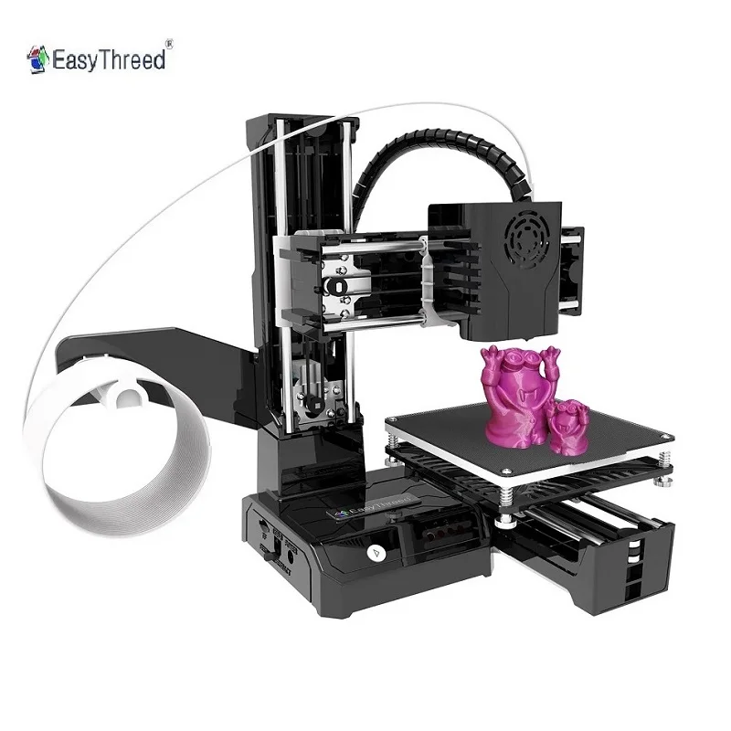 K7 EasyThreed Mini 3D Printer Kit DIY Complete Simple 3d Printing Machine For Kids And Beginner Free Shipping