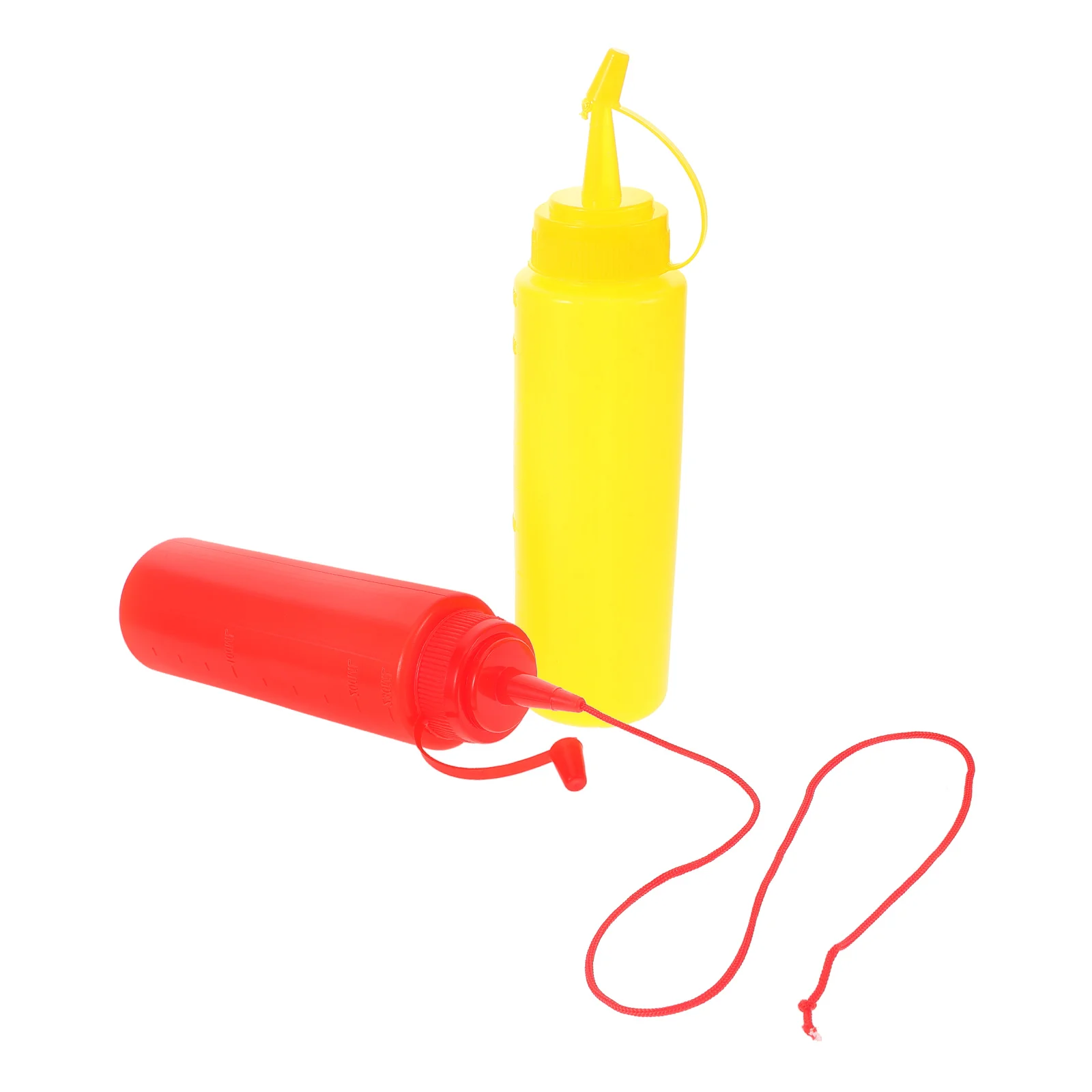 2 Pcs Tricky Ketchup Bottle Container Prank Stuff Small Mayo Squeeze Mustard Bottles Condiment and