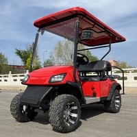 EU CE 48v 60v 72v Lithium Battery Fast Brand New Powerful 4 Wheel Club Car Golf Cart With Solar Panel