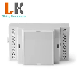 90x57x53mm New Arrival Din Rail Electrical Distribution Box Abs Power Supply Plastic Control Box Plc Device Enclosure