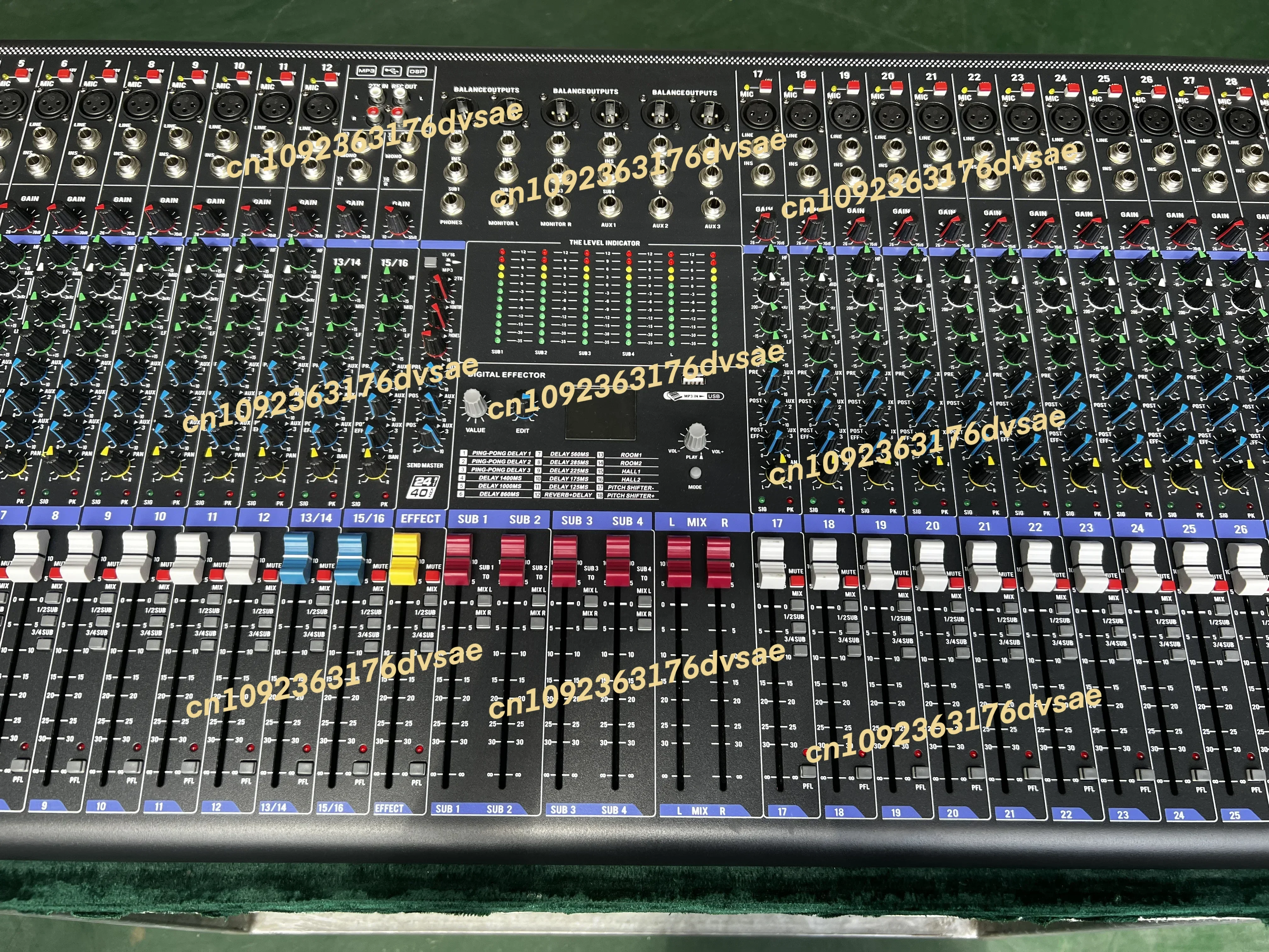 

NEW WM3204 In stock Pro audio Mixer 32-Channel sound mixing console 4 group DJ Controller/Audio Sound Equipment recording blueto