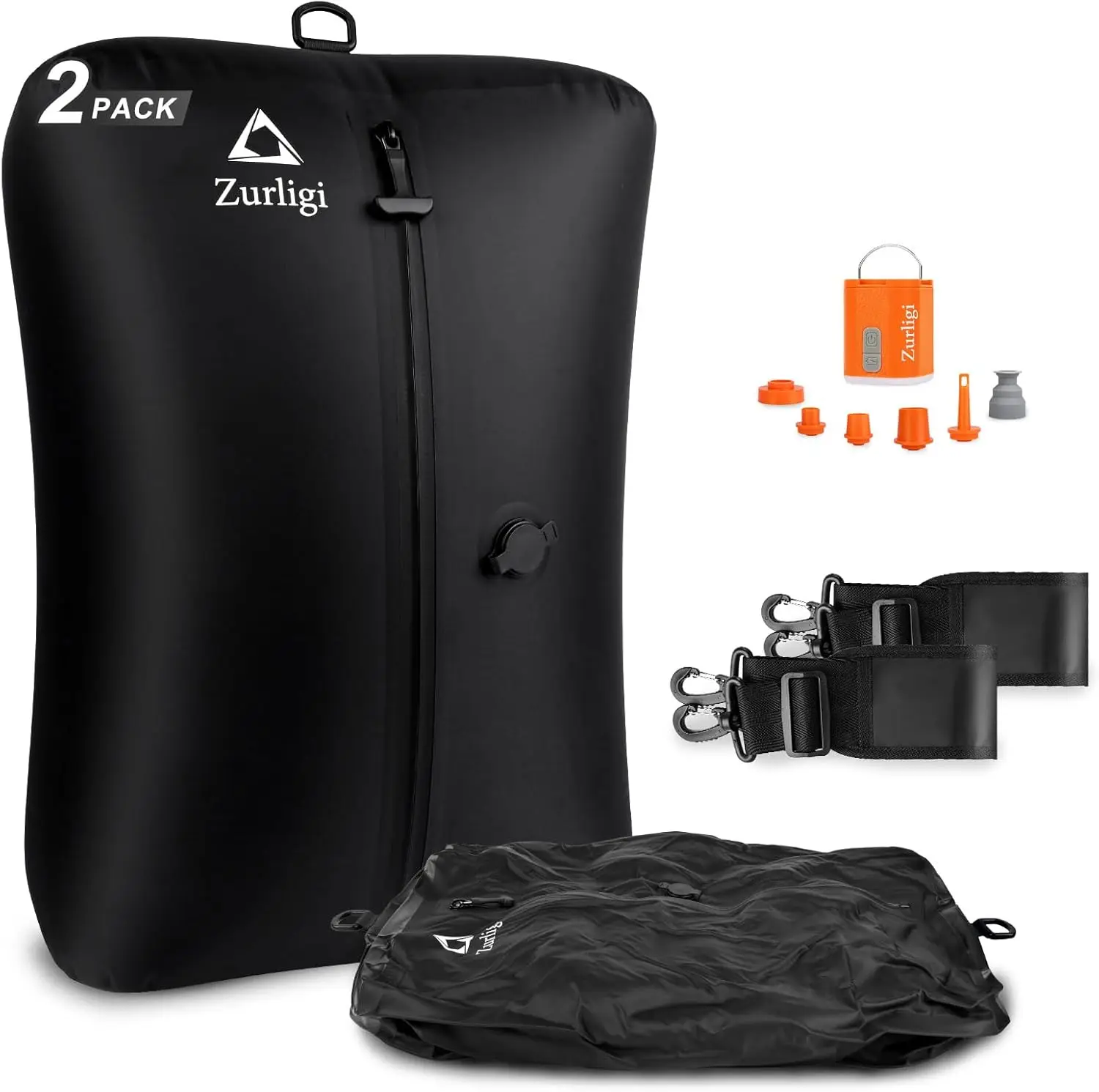 旅行、荷物、バックパック、スーツケース用のポンプと調節可能なストラップ付き再利用可能な真空圧縮バッグ