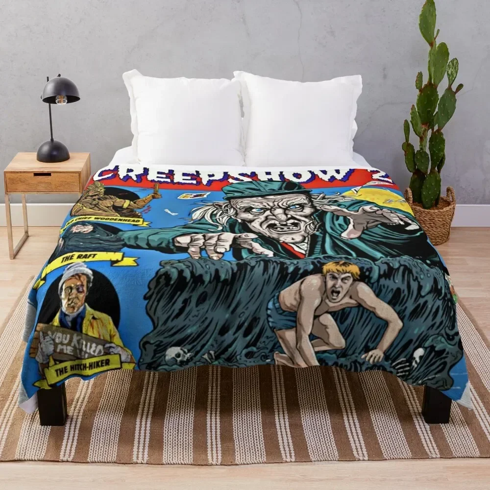 Creepshow 2 Throw Blanket Soft Beds Picnic For Decorative Sofa Hairys Blankets