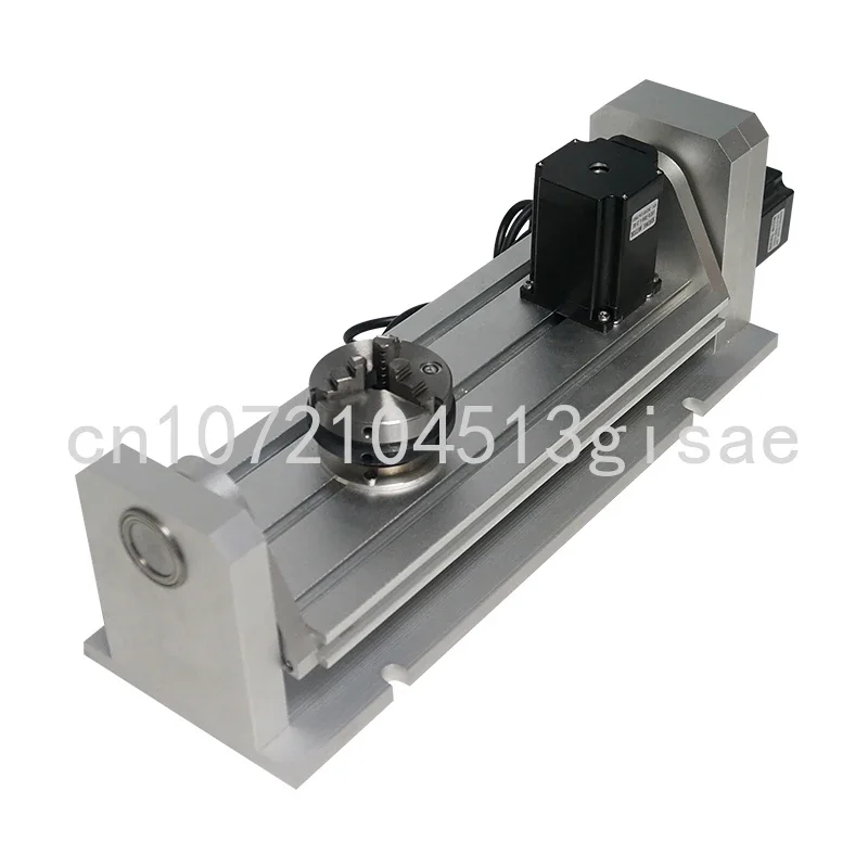 

5th 4th AB Rotary Axis Three Jaws Chuck Rotation Type 57mm Stepper Motor Metal Wood CNC Router Milling Machine Woodworking