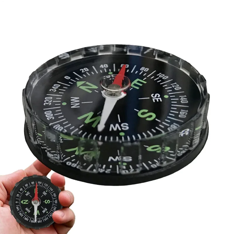 New Waterproof Hiking Compass, Multifunctional Sighting Navigation For Survival Traveling, Mountaineering Boating Outdoor sports