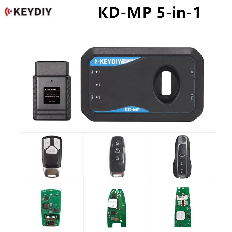 

KEYDIY KD-MP Комплект промо-пакетов 5-в-1 KEYDIY KD-MP/KD-MATE/M-L-B08/M-L-B19/M-L-B26 Пульты