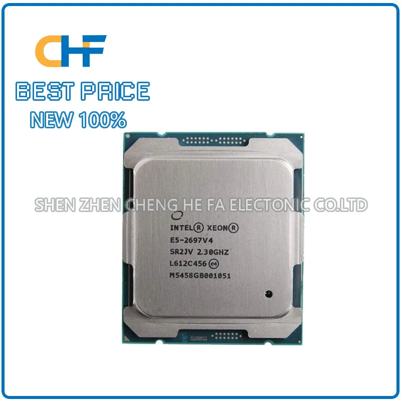 Intel Xeon E5 2697V4 18 Core 36 Thread 2.30GHz 145W LGA2011 CPU processor E5-2697V4