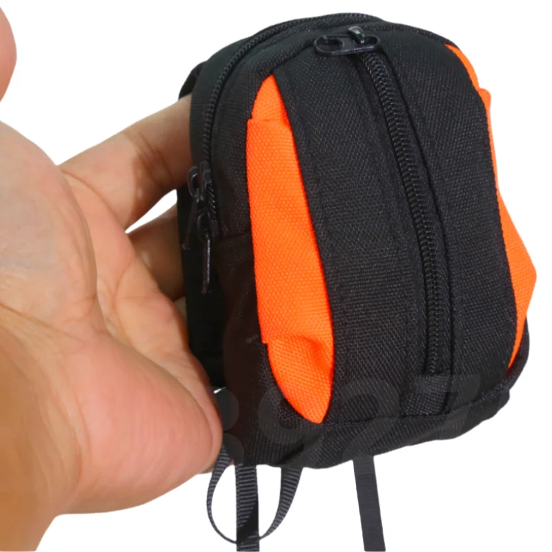 Mochila de simulación, bolsa de almacenamiento, bolsa de equipaje, decoración de bolso para LOSI 1/4 modelos Promoto-MX, accesorios de piezas de motocicleta