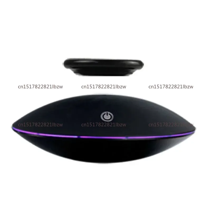 Magnetic Levitation Display Stand Creative Black Technology Ornaments 360-Degree Rotating Display Stand Birthday Gift
