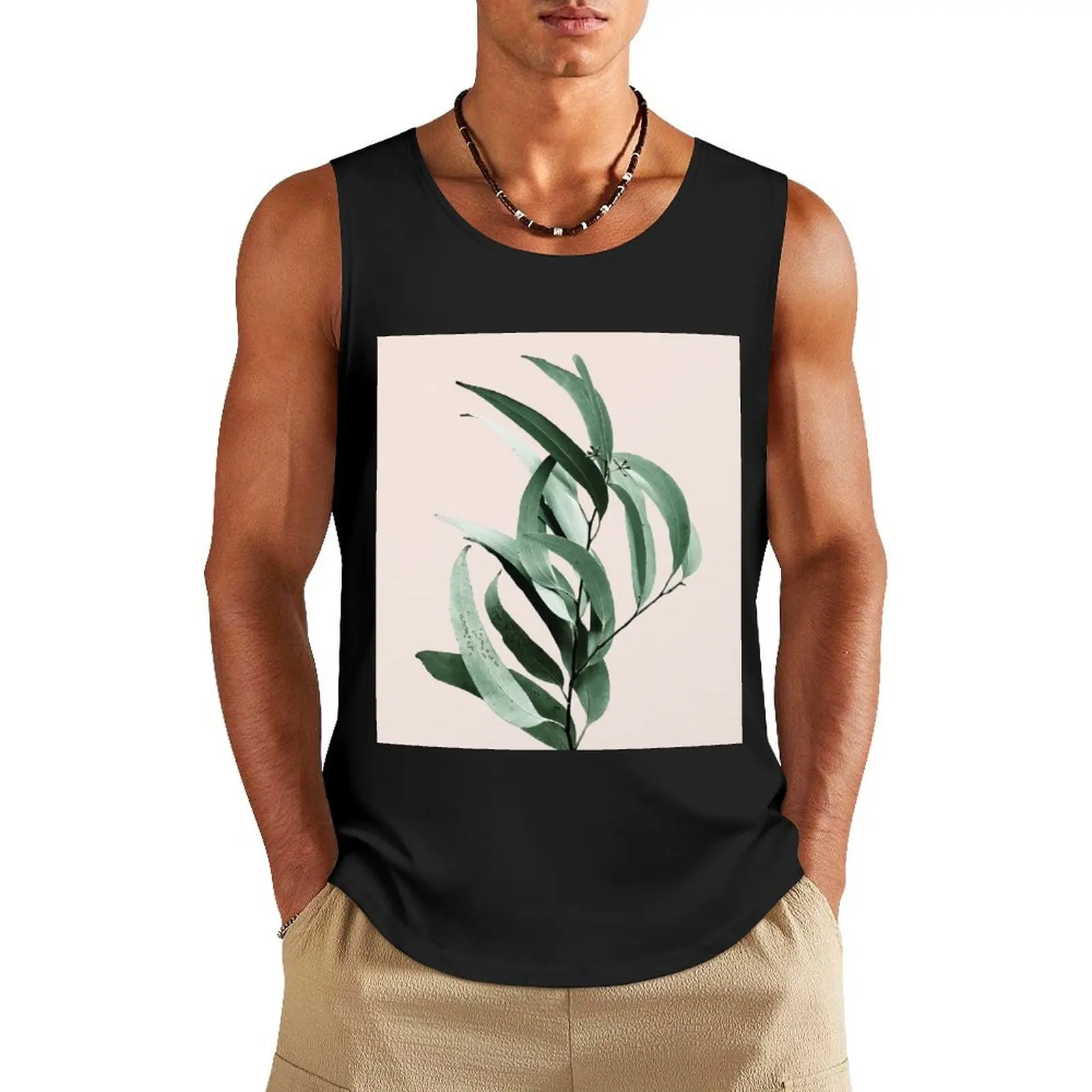 

Eucalyptus globulus Tank Top sports t-shirts for men t shirts gym shirt men Gym clothes