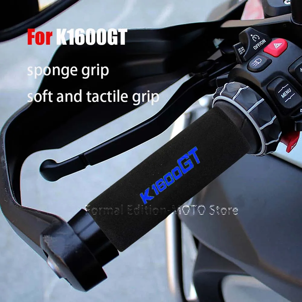 For BMW K 1600GT Motorcycle Grip Cover 27mm Soft touch Motorcycle Sponge Grip