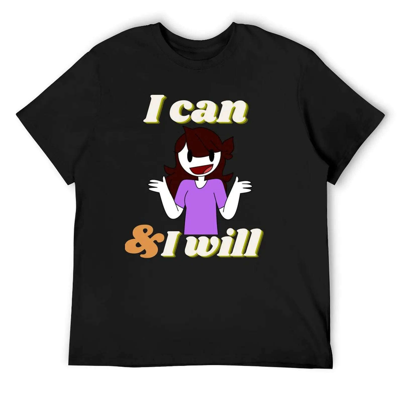 Jaiden Animations I Did It T-Shirt man clothes Aesthetic clothing anime t shirts kawaii clothes mens t shirts pack