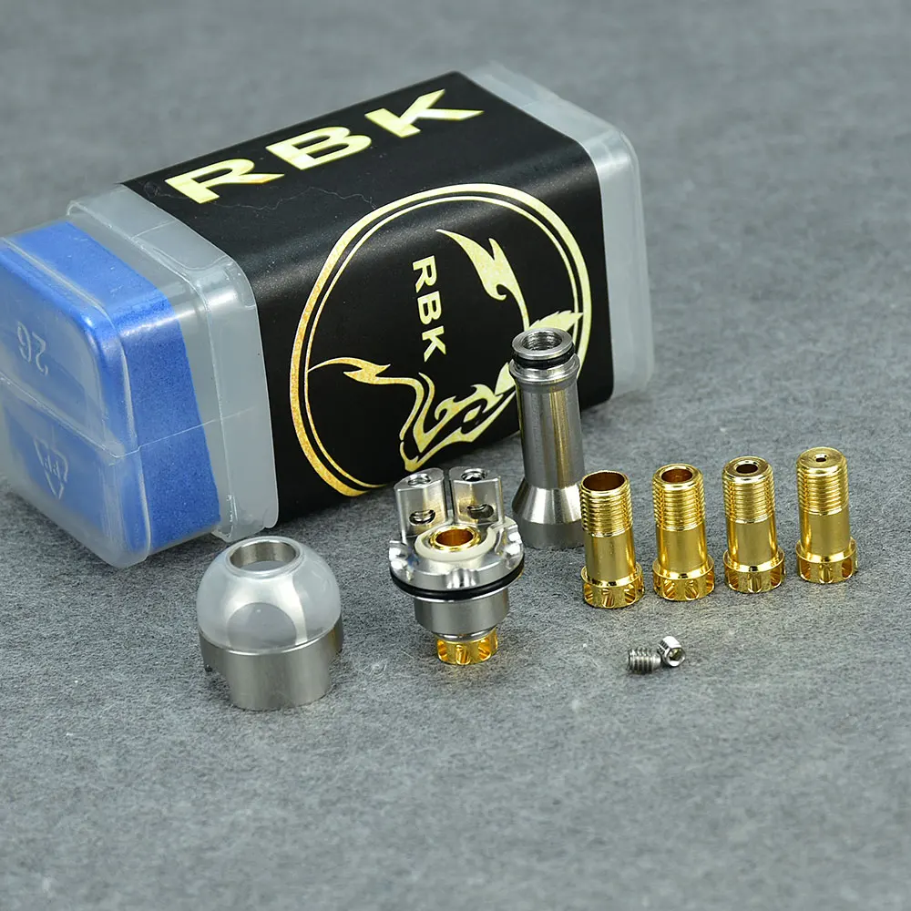 Wolfcoolvape lynk Eden rba 316ss สะพานสำหรับแท่ง/BBB/Boro TANK หมุด316ss อากาศ1.0/2.0 / 3.0 / 3.5 / 4.0mm