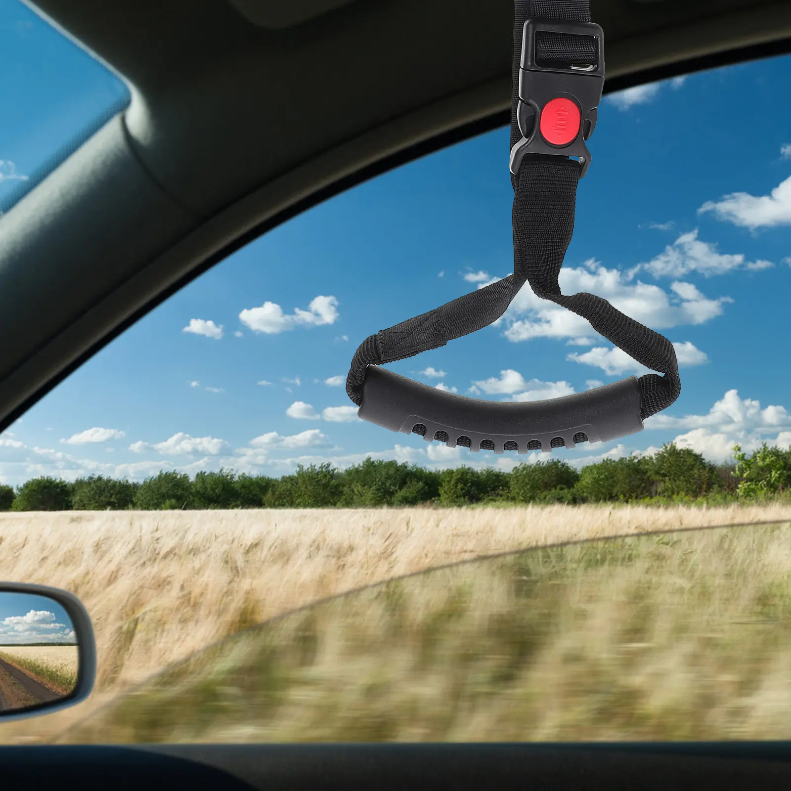 

Приспособление для пожилых людей: Усиленная ручка-опора для автомобиля, портативное средство для подъема в/из транспортного средства