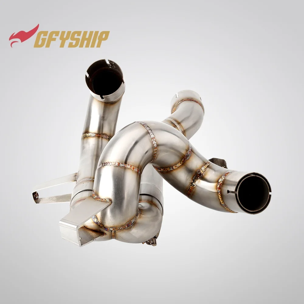 Motorcycle Exhaust Middle Link Pipe Slip-on For DUCATI MULTISTRADA V4 / V4 S / V4 PIKES PEAK 2021 2022
