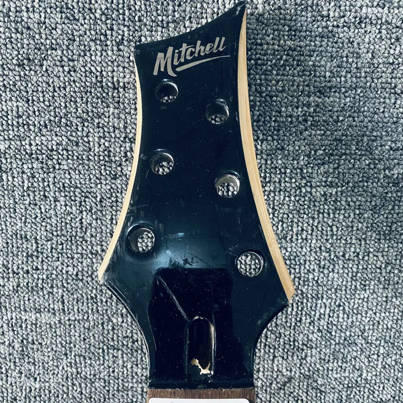 GN817  Genuine and Original Mitchell Electric Guitar From Guitar Center Unfinished Tremolo Guitar Neck Rosewood 24 Frets