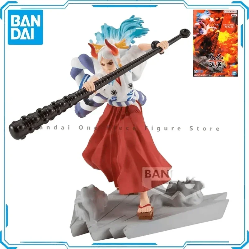 W magazynie oryginalny BANPRESTO Bandai One Piece Wano Country Yamato figurki animacja zabawka prezent kolekcjonerski Model Anime Hobby