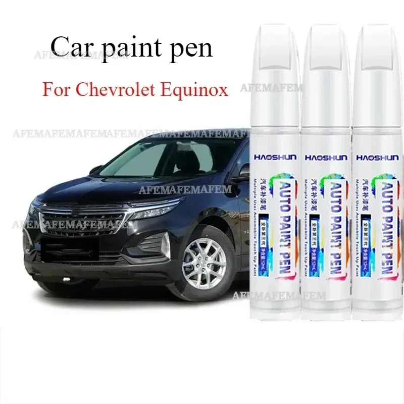 For Chevrolet Equinox Paint Pen Polar Night Black Ice White Car Scratch Repair Artifact Blue Spot Pen For Car Scratches