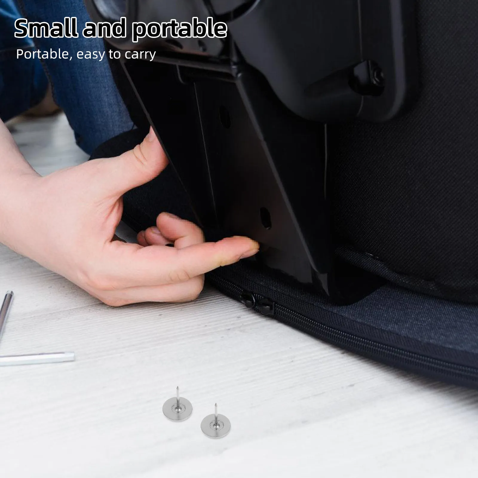 20Pcs Flat Head Thumb Tacks Metal Iron Electroplated Smooth Surface for Furniture Sofa Headboard Chair Decoration Bulletin Board