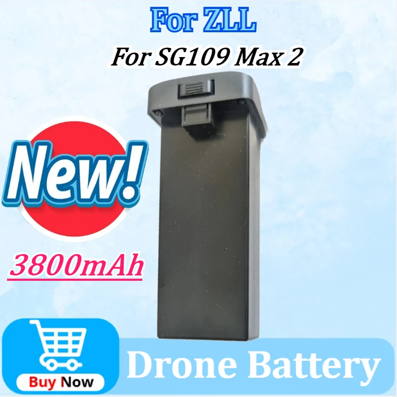 

7.4V 3800mAh Drone Battery For ZLL SG109 Max 2 Replacement Battery Accessory Parts Powerful Replacement Batteries High-Capacity