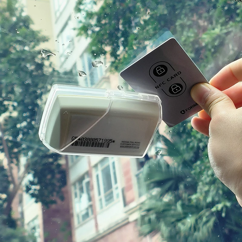 Durable EZ Pass Holder For USA Version Windshield With Powerful Suction Cups - Securely Mount Your Toll Pass Transponder