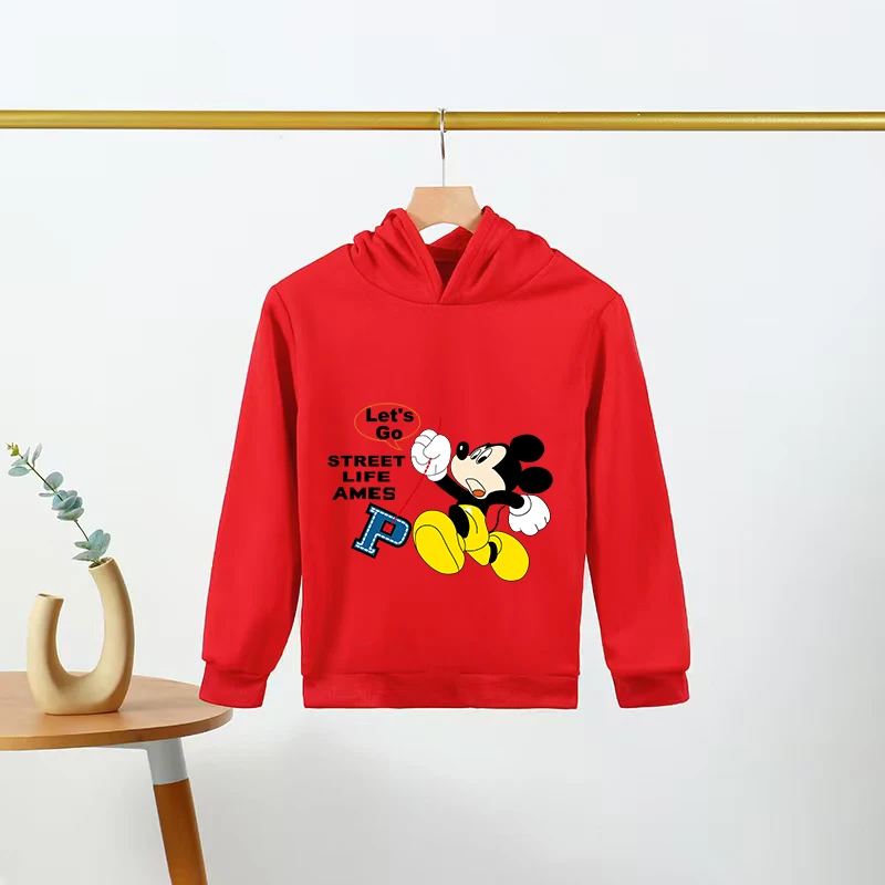 سويت شيرت ديزني المطبوع الأكثر مبيعًا في طراز جديد 2025، مما يقدم ملابس خريفية مريحة وغير رسمية #3