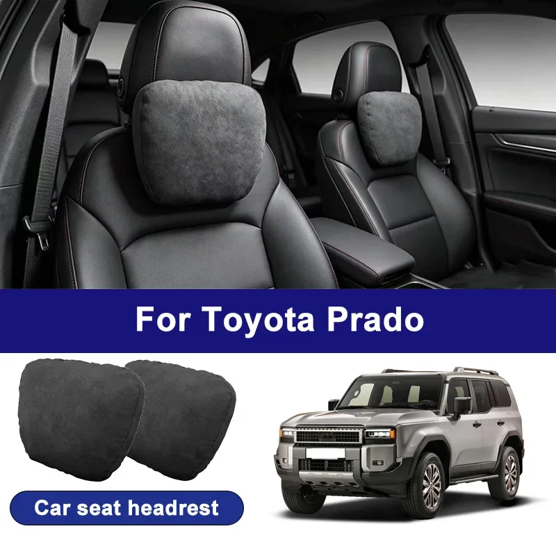 

For Toyota Prado car headrests, soft universal adjustable car seat pillows, car neck pillow cushions, Car accessories