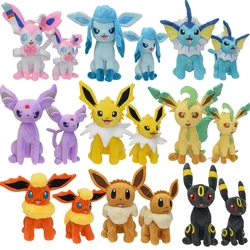 Pokemon-muñeco de peluche de la familia Eevee, Umbreon, Jolteon, Vaporeon, Flareon, Sylveon, peluche, regalo de cumpleaños