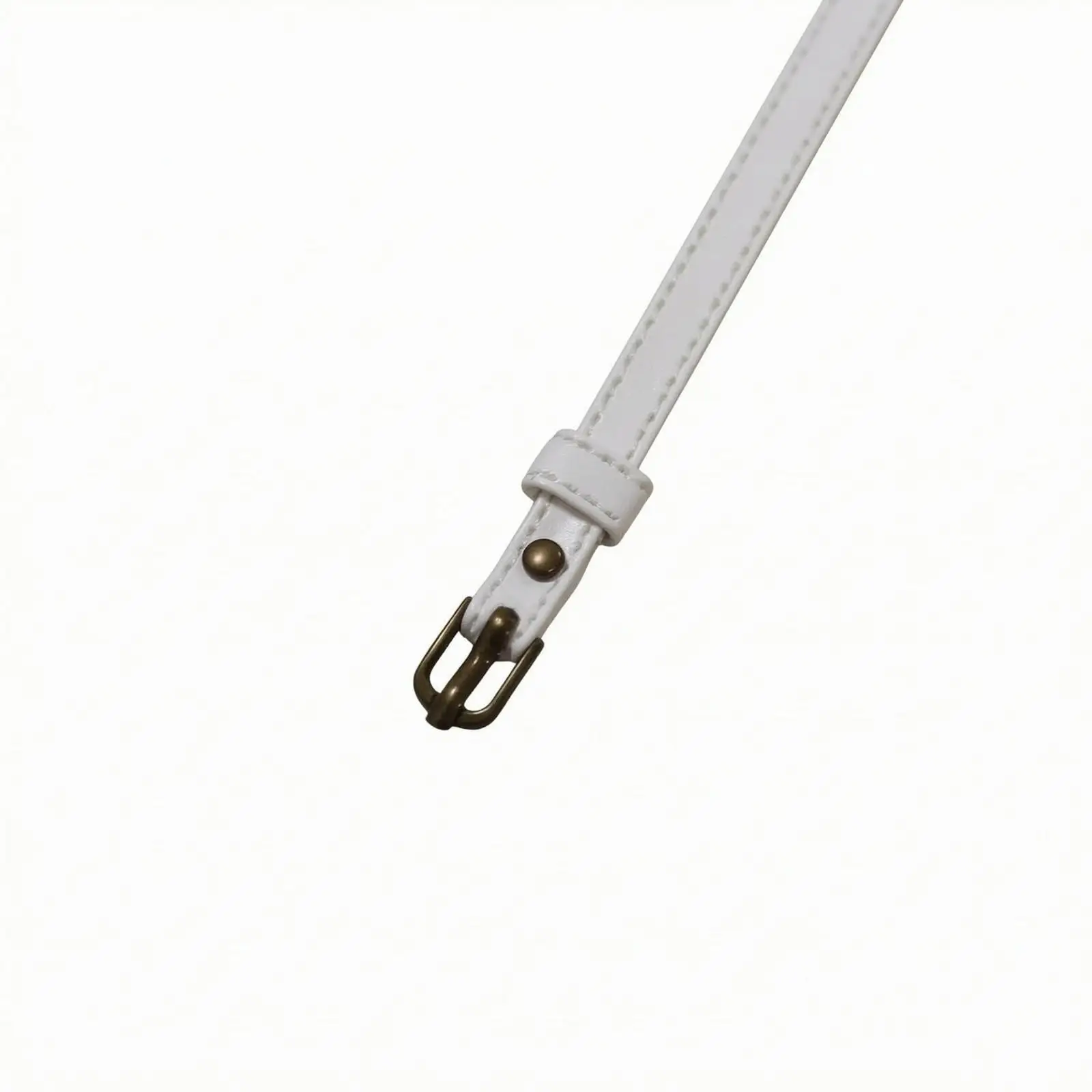 1/6 scale action figure belt, stitched edge, miniature waist belt with