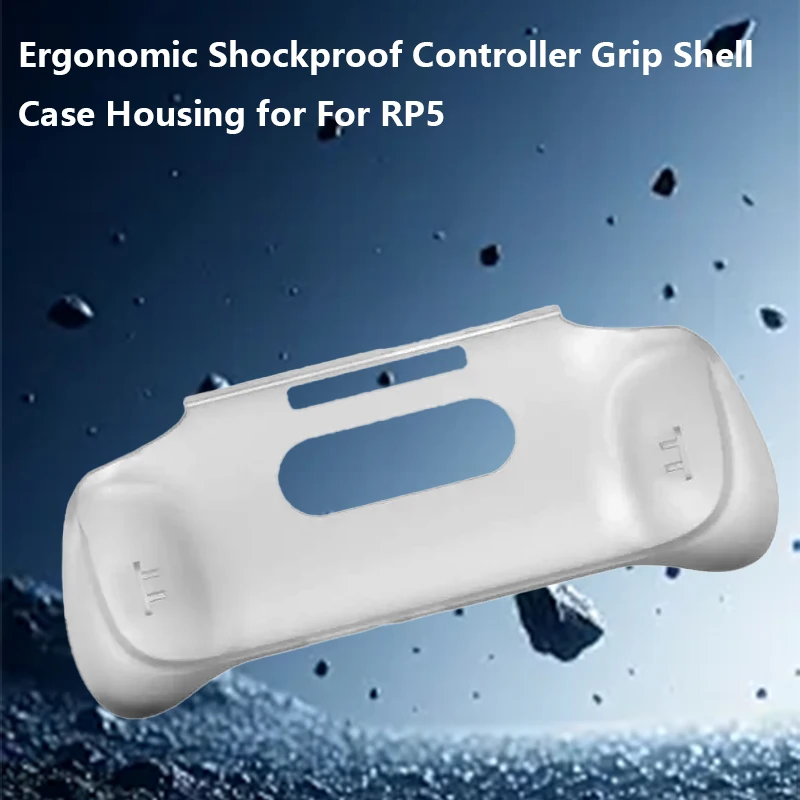 Coque Grip Ergonomique En TPU Pour Retroid Pocket 5 – Poignée De Confort, Facile à Installer Et Démonter, Blanc