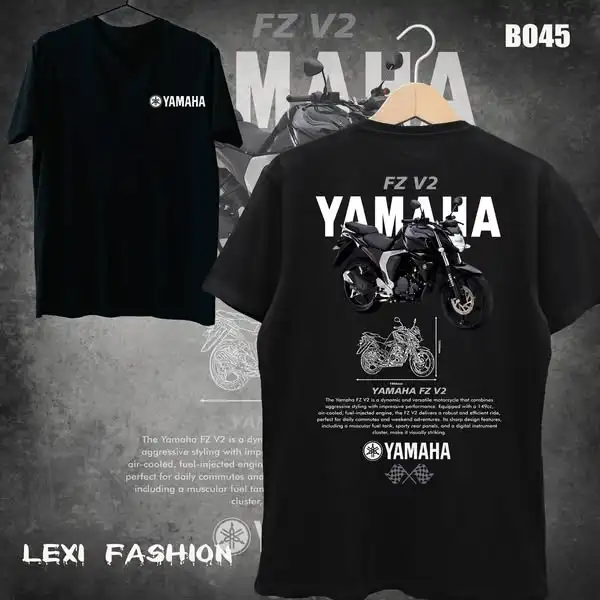 

2025 Yamaha T-shirt Men's T-Shirt Unisex Cotton Moto Tee Summer T-shirt Racing Sweat Absorption Sports Motorcycle T-shirt New