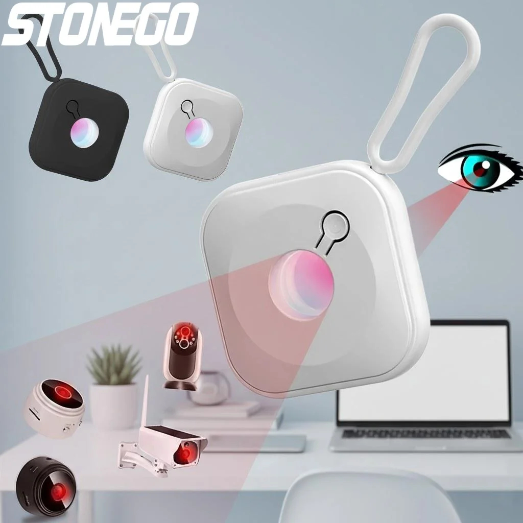 

Portable Smart Infrared Scanner Anti Spy Camera Detector Hidden Camera Finder Security Alarm for Home Office Surveillance