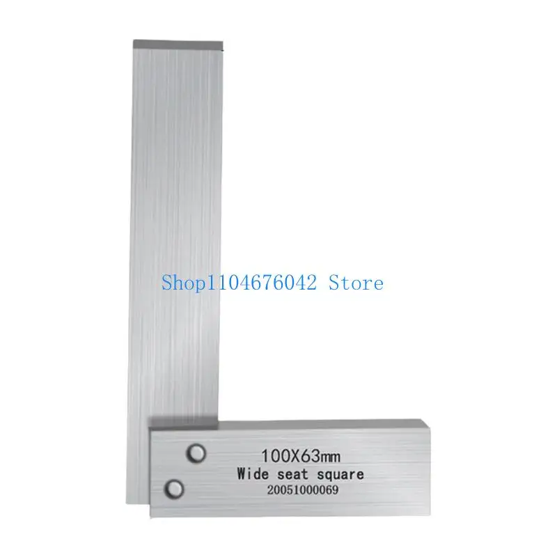 5asd Thước đo góc bằng thép carbon công nghiệp Công cụ đánh dấu và bố cục chính xác Công cụ dễ dàng mang theo cho thợ máy