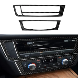 Air Conditioning Control Panel Decoration Cover Trim Sticker for Audi A6 S6 C7 A7 S7 4G8 2012-2018 Car Interior Accessories