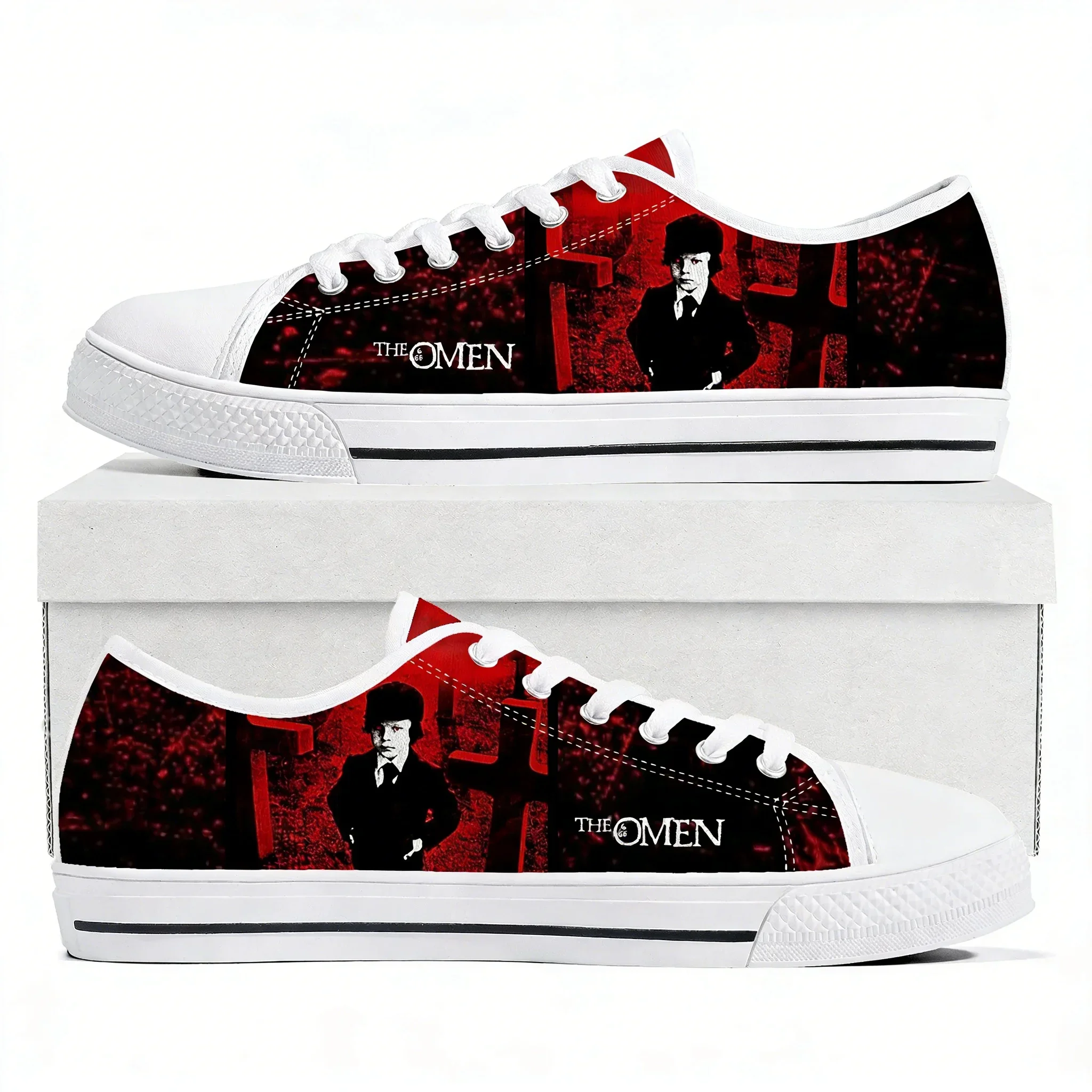 

The Omen Low Top High Quality Sneaker Mens Womens Teenager Canvas Sneaker Personalized Casual Shoes Patterns Custom Made Shoes