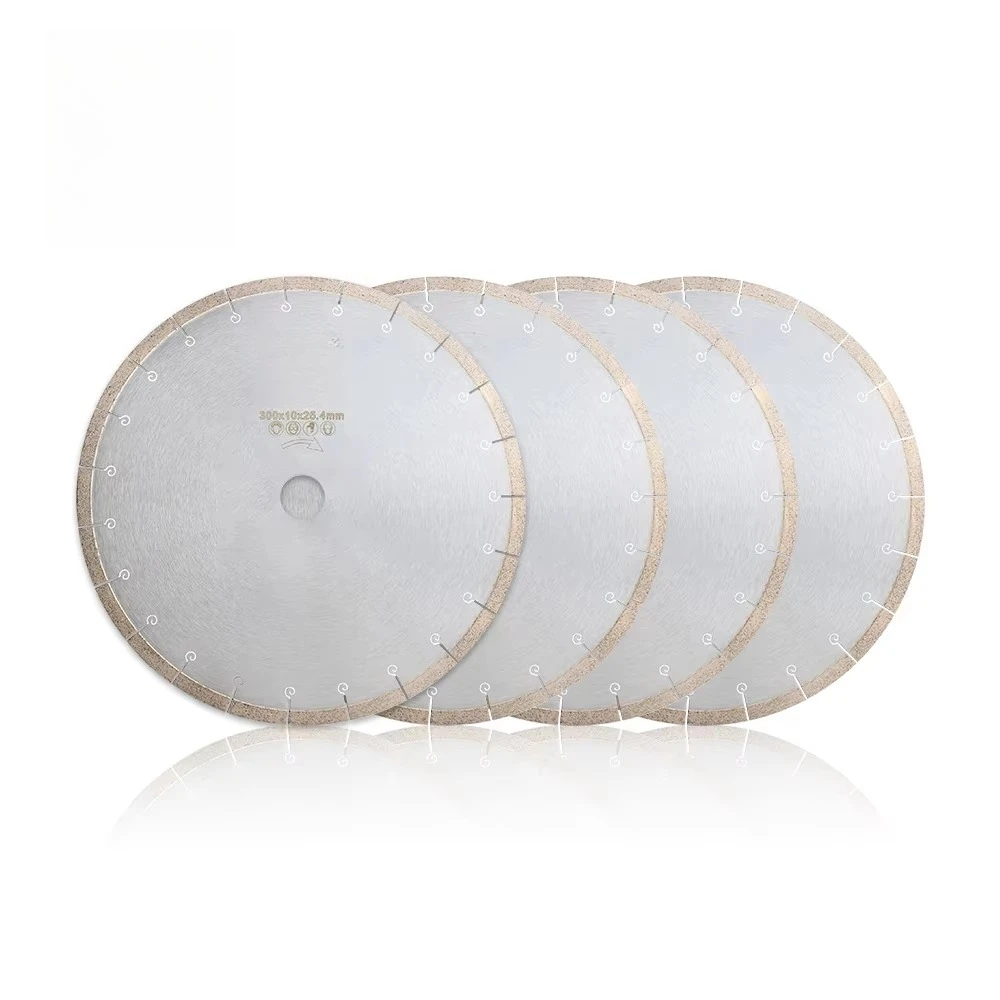 شفرة منشار ماسية 300 مم ذات جودة أوروبية، فتحة داخلية قابلة للتخصيص، مناسبة لقطع ألواح الصخور Dekton الاحترافية #1