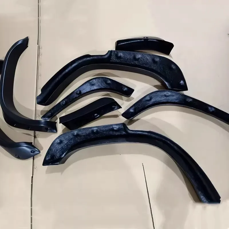 Car Wheel Eyebrow for Mitsubishi Leopaard Convert Wide Fender Trim Fiberglass Wheel Arch Anti-Scratch