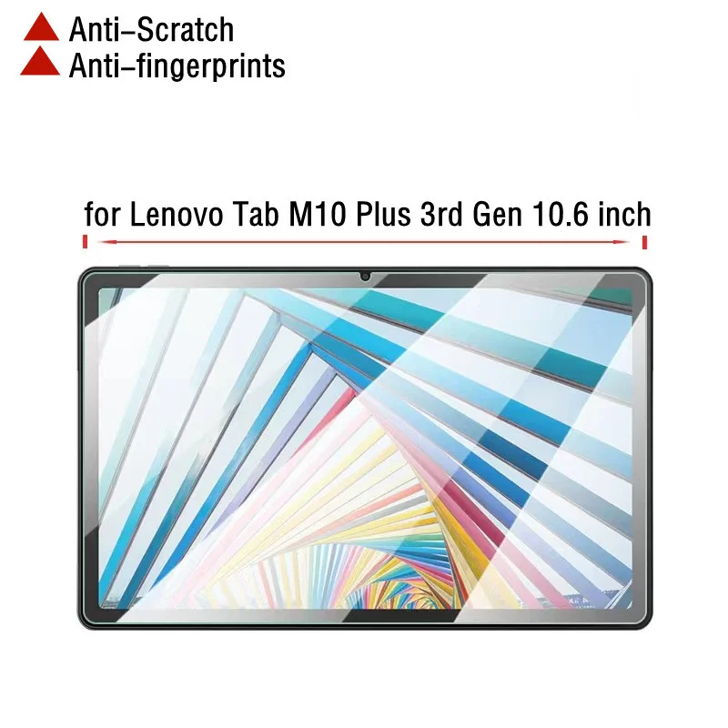 Vidrio templado para Lenovo Tab M10 Plus, Protector de pantalla de 3ª generación para Lenovo Tab M10 Plus, película protectora para tableta de 3ª Generación de 10,6 pulgadas