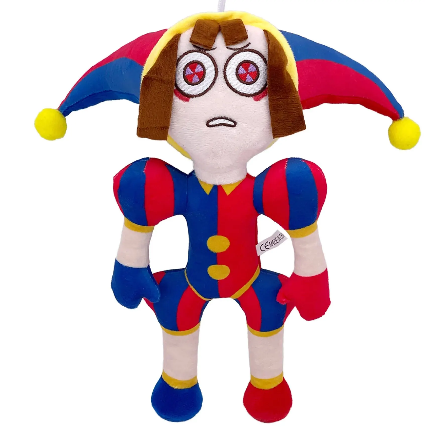 De Verbazingwekkende Digitale Circus Pomni Jax Pluche Cartoon Plushie Speelgoed Theater Konijn Pop Knuffels Kinderen Kerst Kids Cadeaus