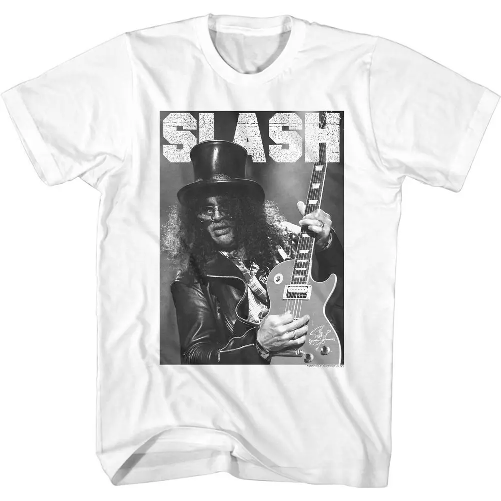 Slash Gray Scale Music T Shirt