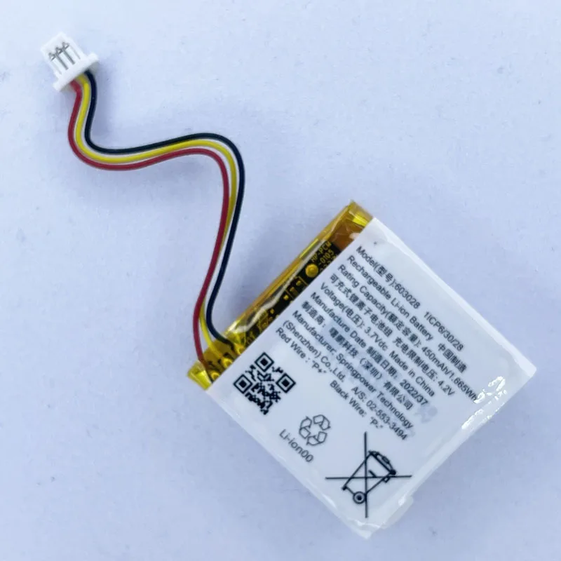 Original Replaces 450mAh 603028 Battery For JBL Tune 500BT 510BT Headset Headphone Batterie AKKU