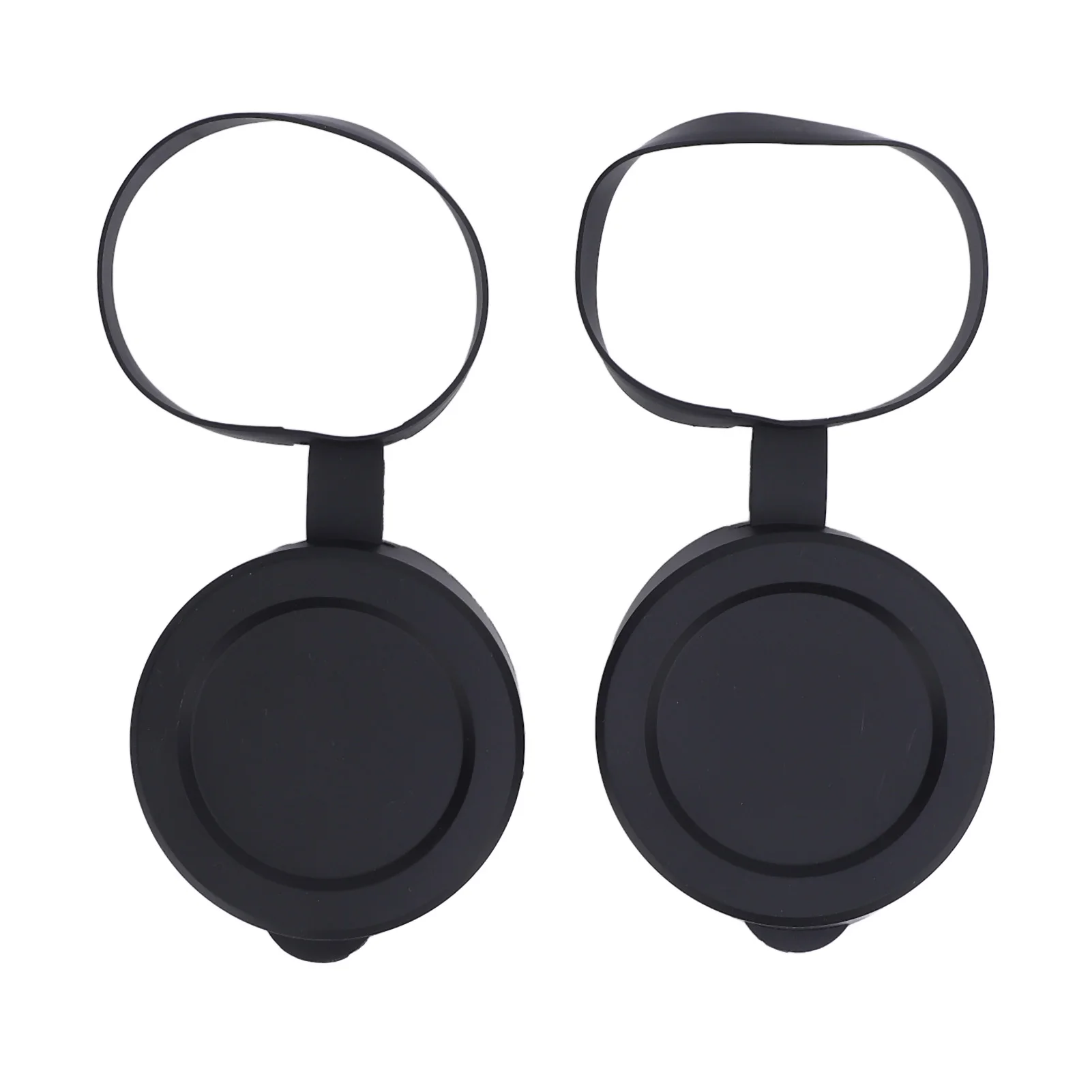 Objectif de protection en caoutchouc, ajustement confortable, couvercle d'objectif de télescope pour objectif binoculaire monoculaire ID 61 à 64mm